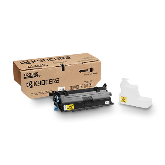 TK-3060 consumable next to box