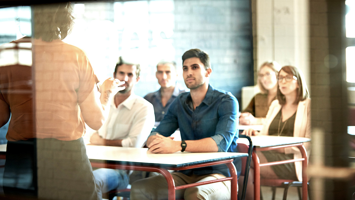 školní třída při výuce