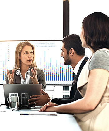 kolegové na mítingu